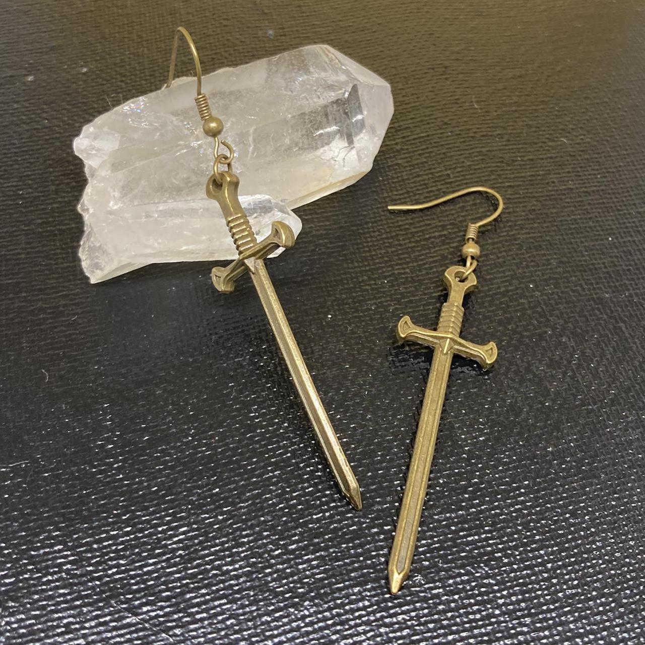 Product Image 2 - Bronze short swords dangle earrings!🔥

☀️$8☀️