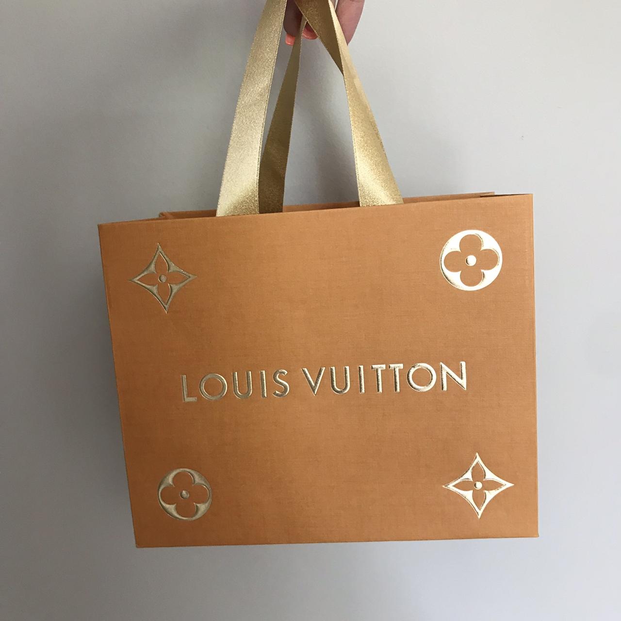louis vuitton gift bag please dm for any questions - Depop