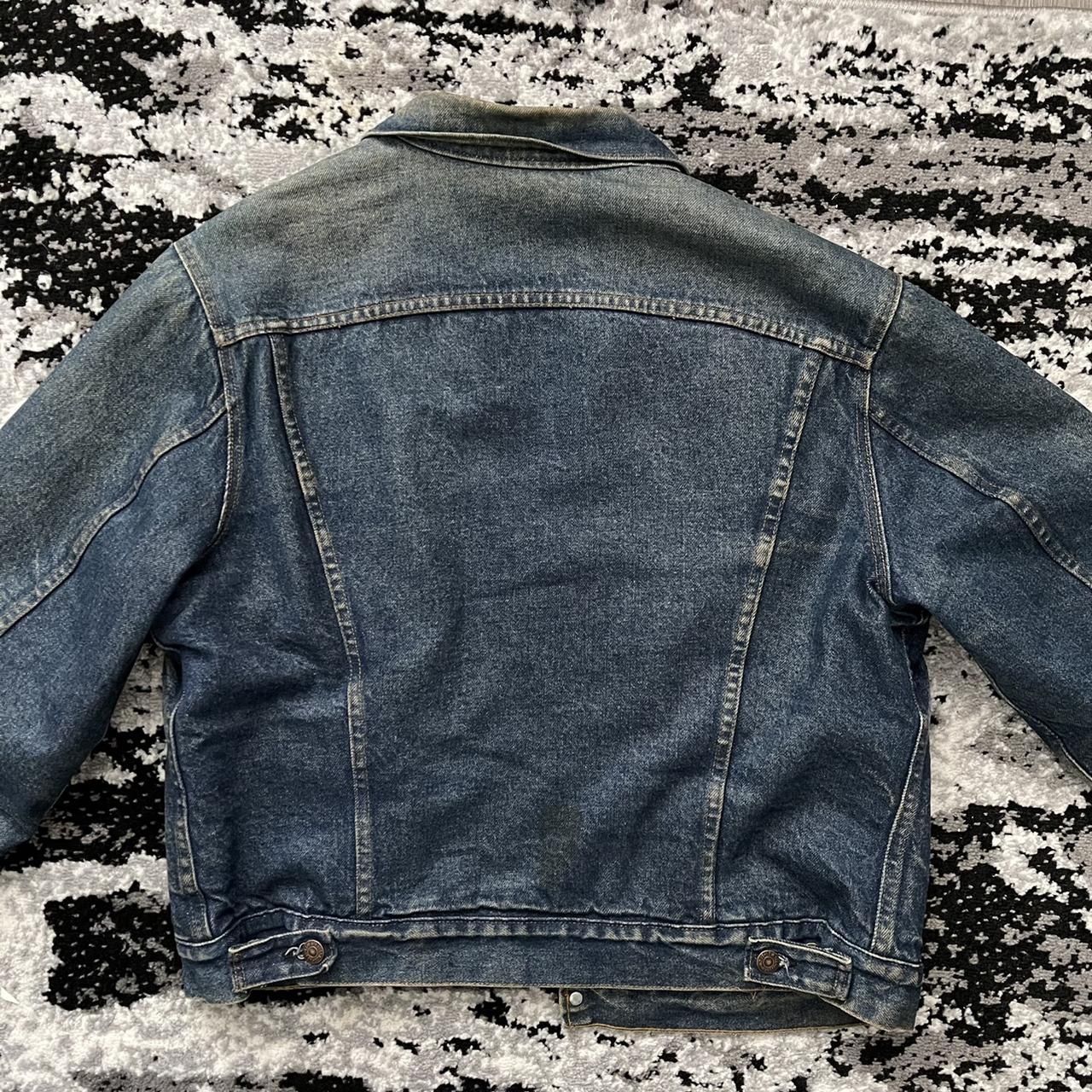 Vintage Levi’s denim jacket with wool lining.... - Depop