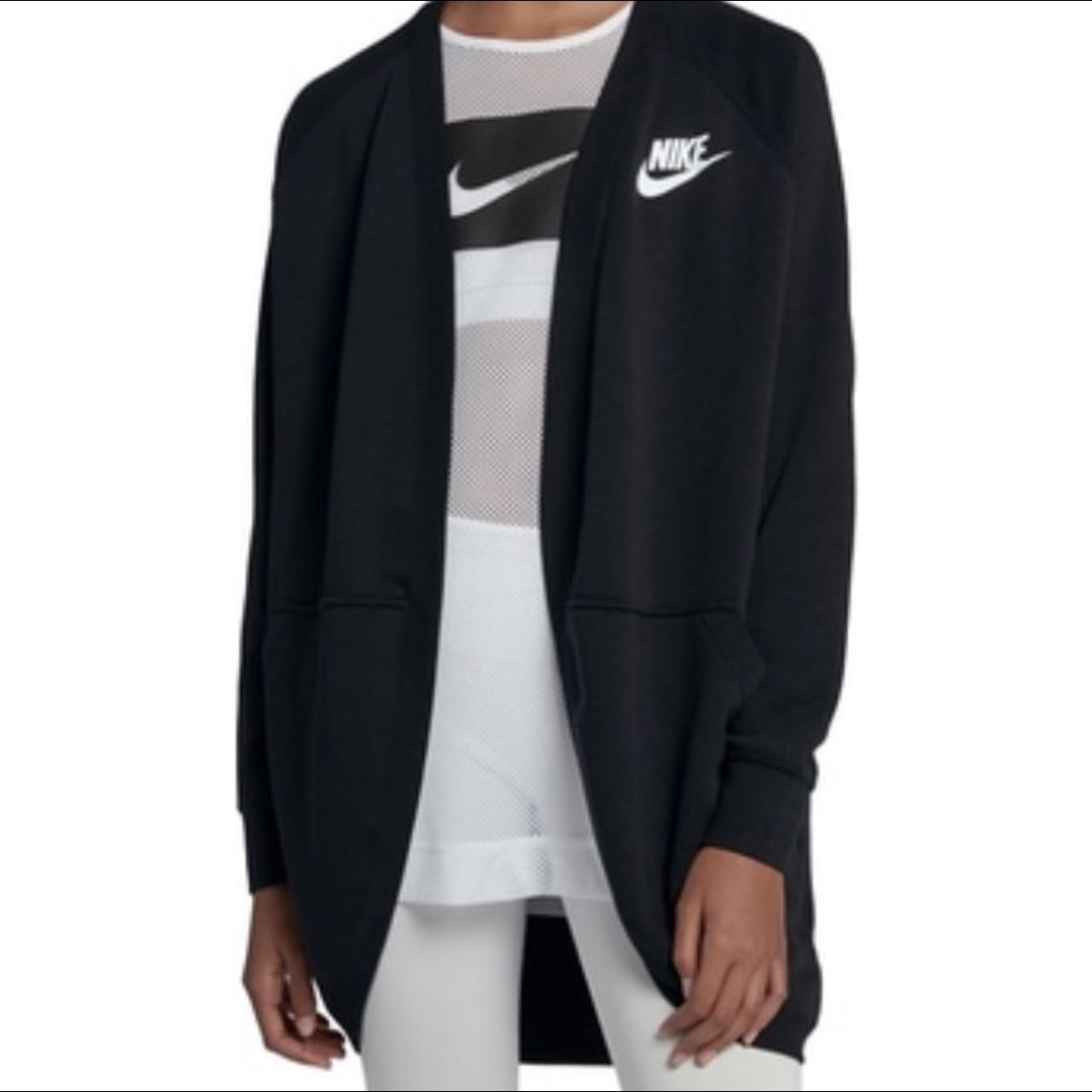 Cardigan Nike Rally Womens Black Nike Cardigan Medium Oversized