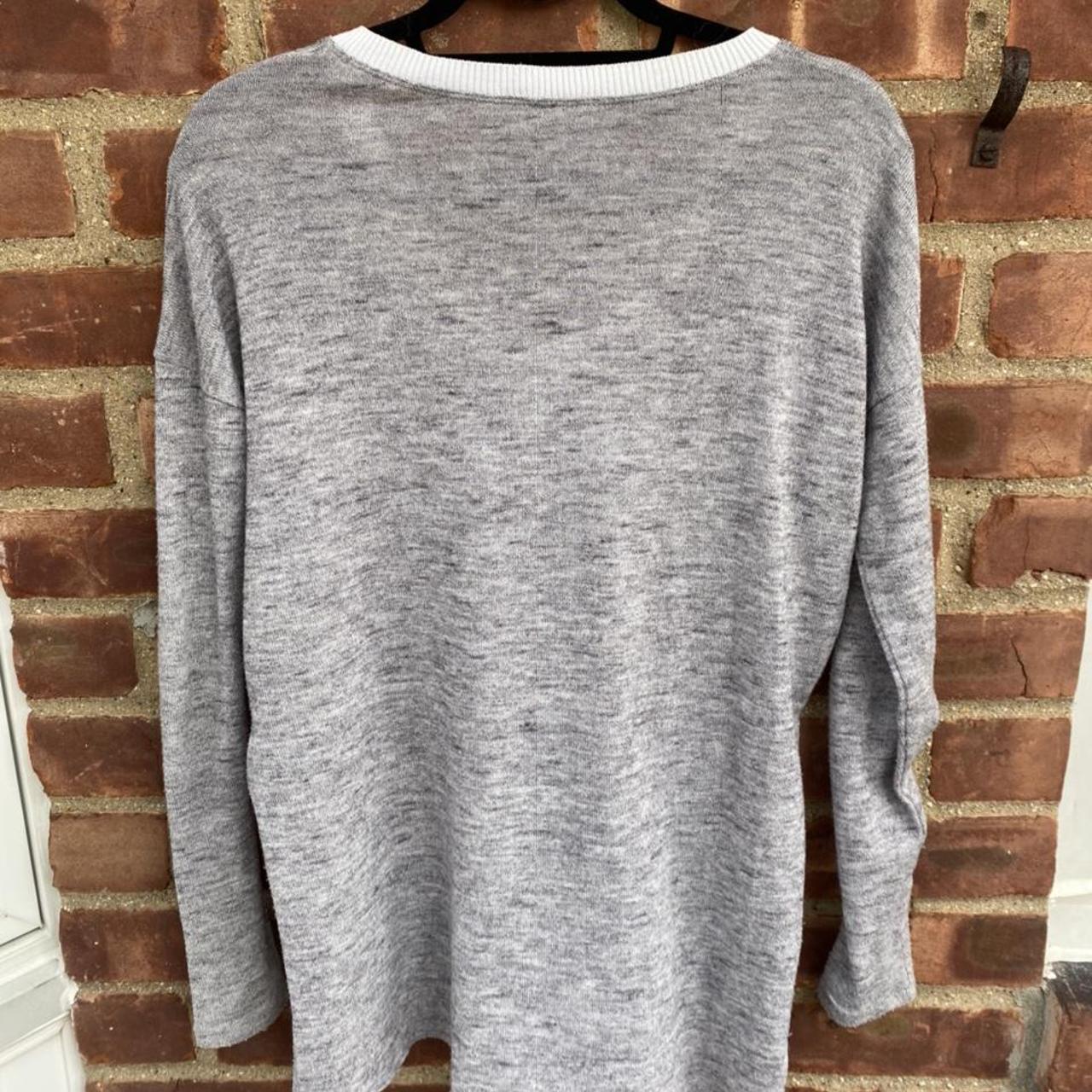 Aritzia grey sweater. Extremely soft and cozy FITS... - Depop