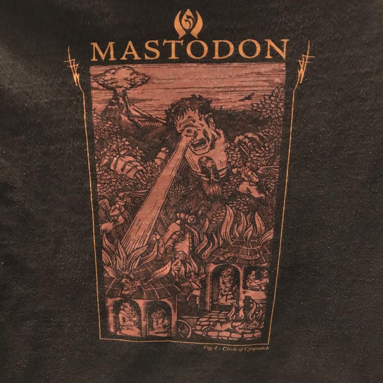 Mastodon Circle of CysquatchマストドンロックＴレア Mastodon - Circe Of Cysquatch | TShirtSlayer TShirt and
