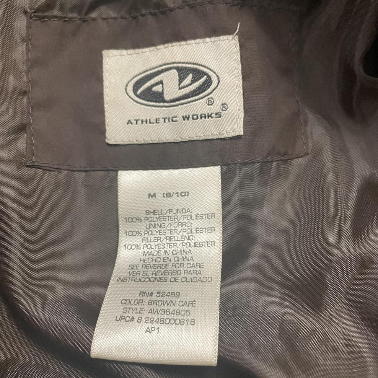 Athletic Works Brown Puffer Coat - size: medium -... - Depop