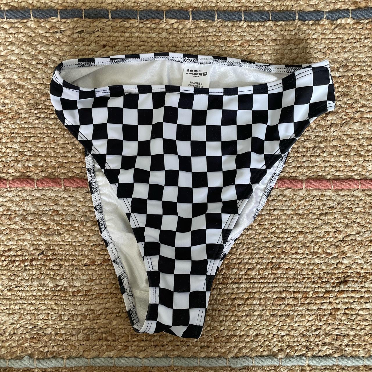 Jaded London Women's Black and White Panties