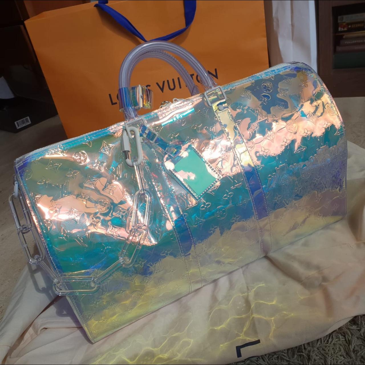 Louis Vuitton Keepall Ss19 Virgil Abloh Prism 50 - Depop