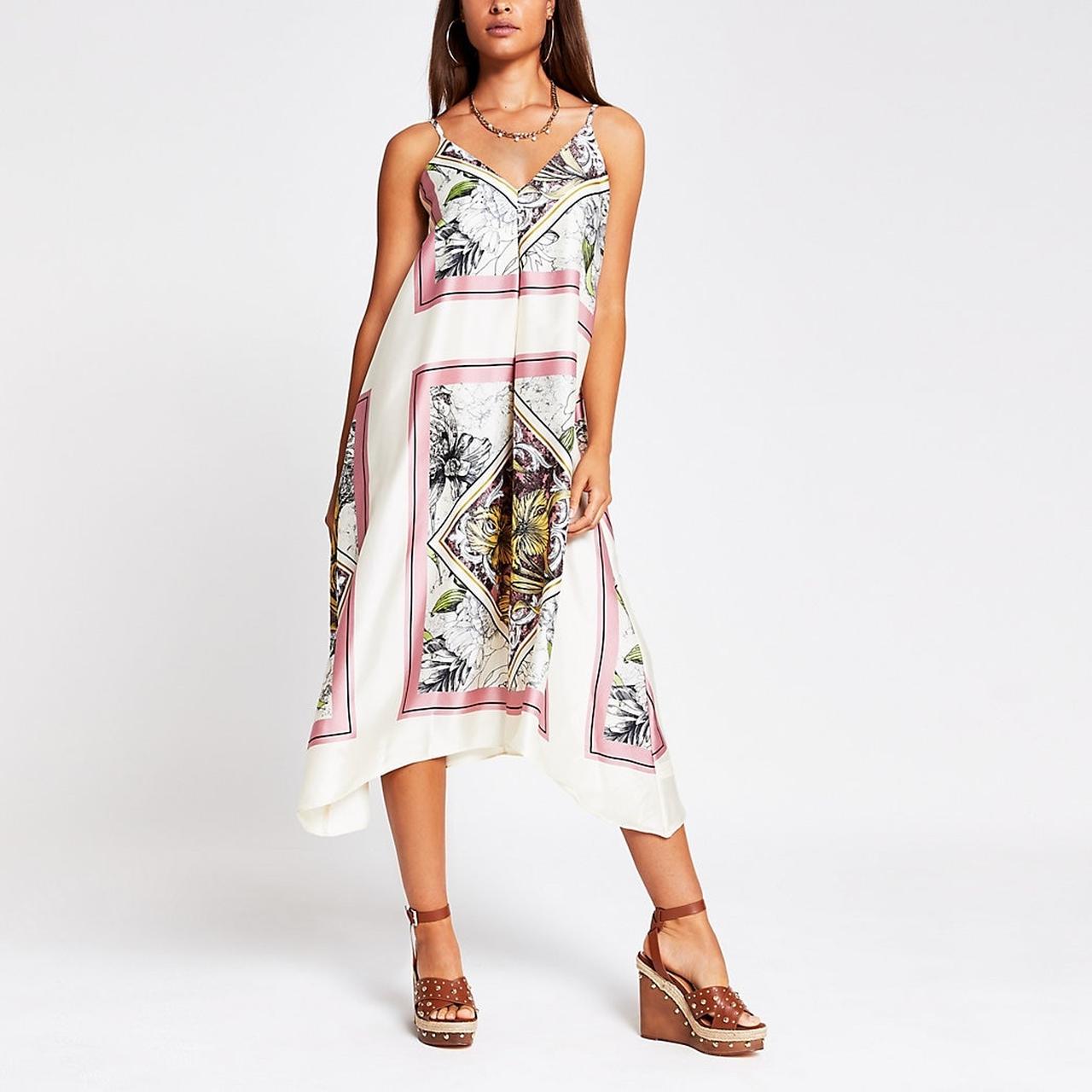 river island hanky hem dress