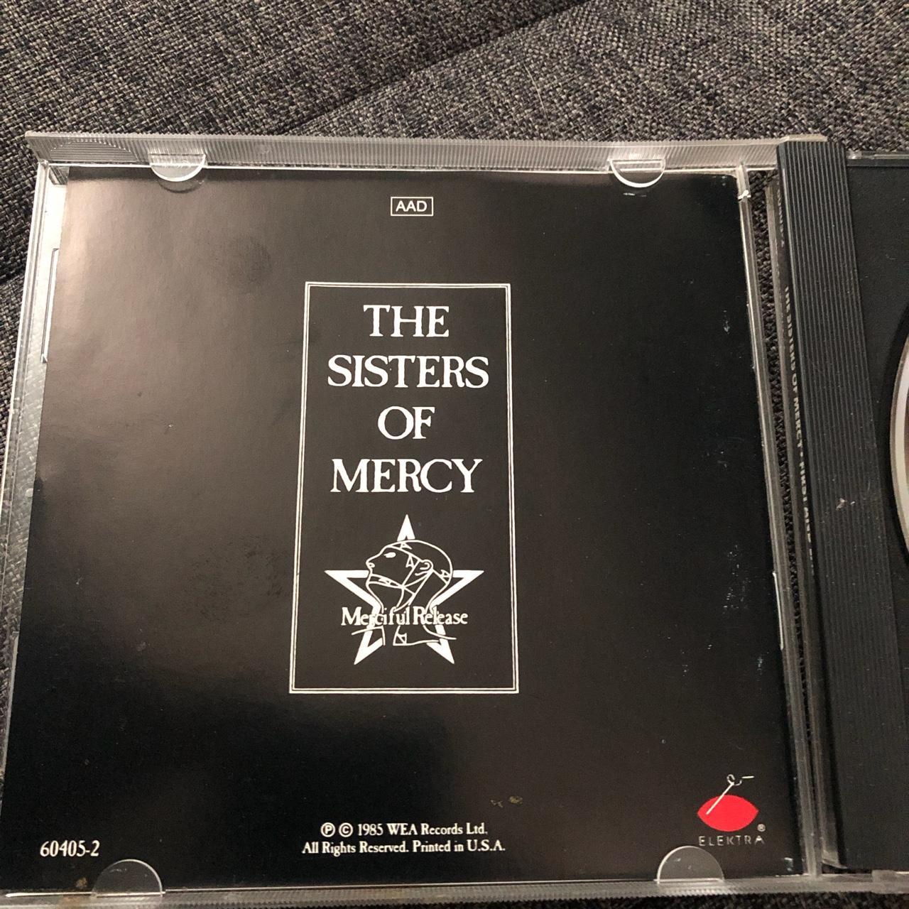 The Sisters of Mercy First and Last And Always CD .... - Depop