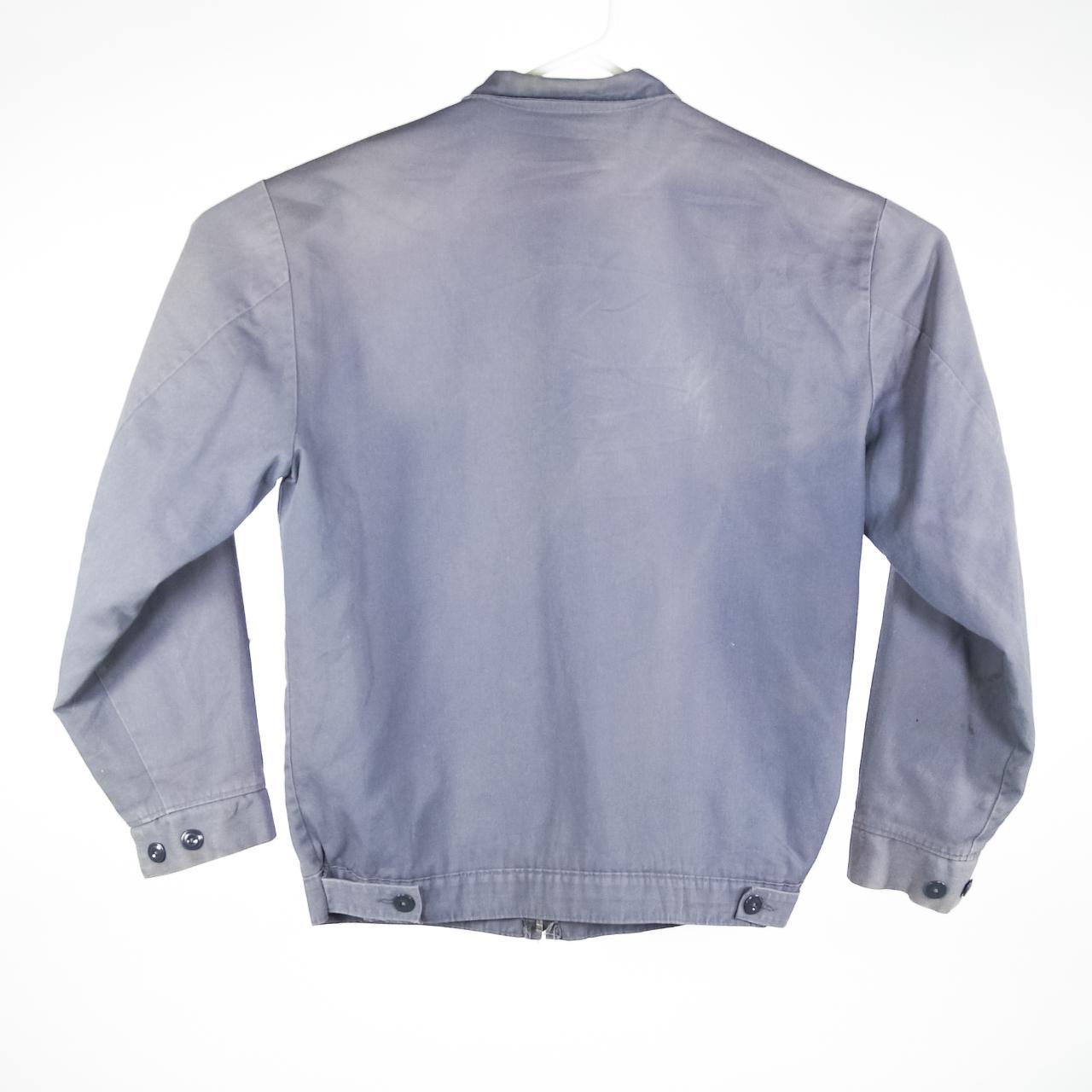 Men's Grey and Blue Jacket | Depop