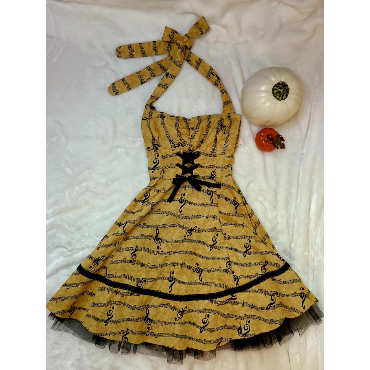 🕸 Retro Halter Corset Dress with Lace Ribbon🖤 🕸... - Depop