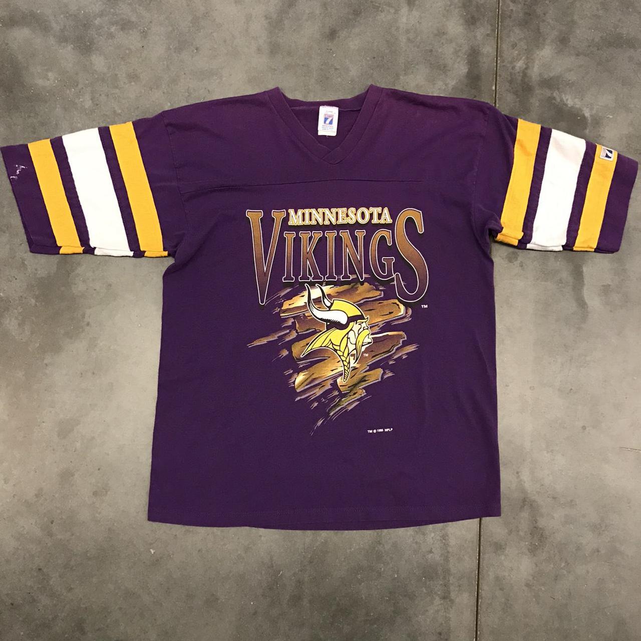 Minnesota Viking On Field Apparel Shirt Model - Depop