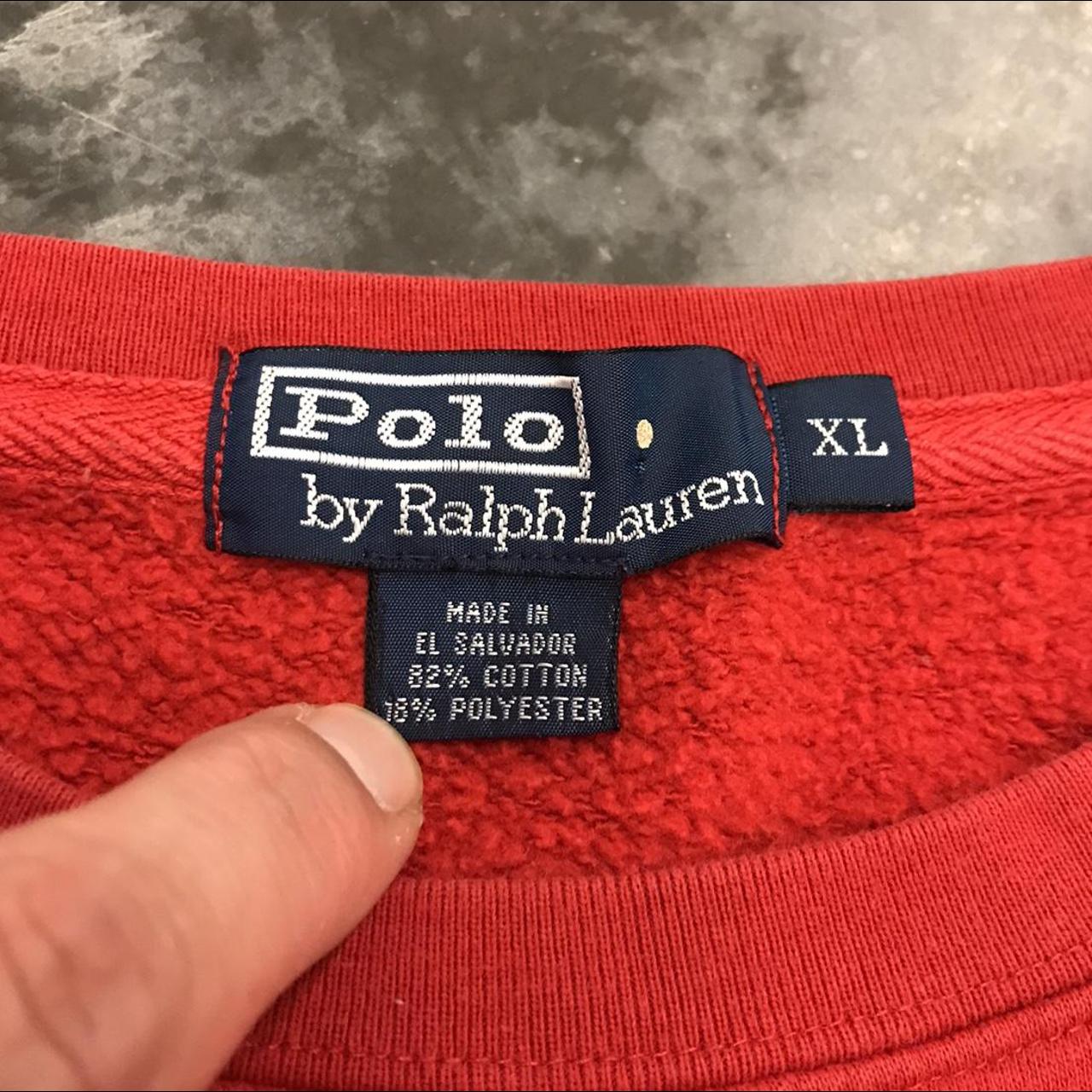 Polo Ralph Lauren Crewneck Sweatshirt Mens XL... - Depop