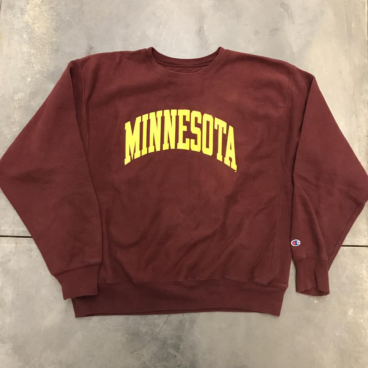 Vintage Champion Reverse Weave Minnesota Golden... - Depop