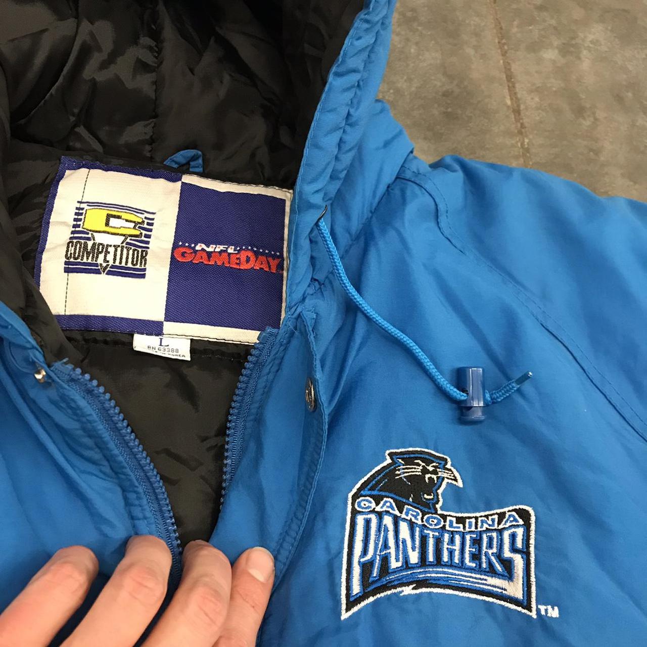 Vintage 1995 Carolina Panthers Jacket Inaugural - Depop