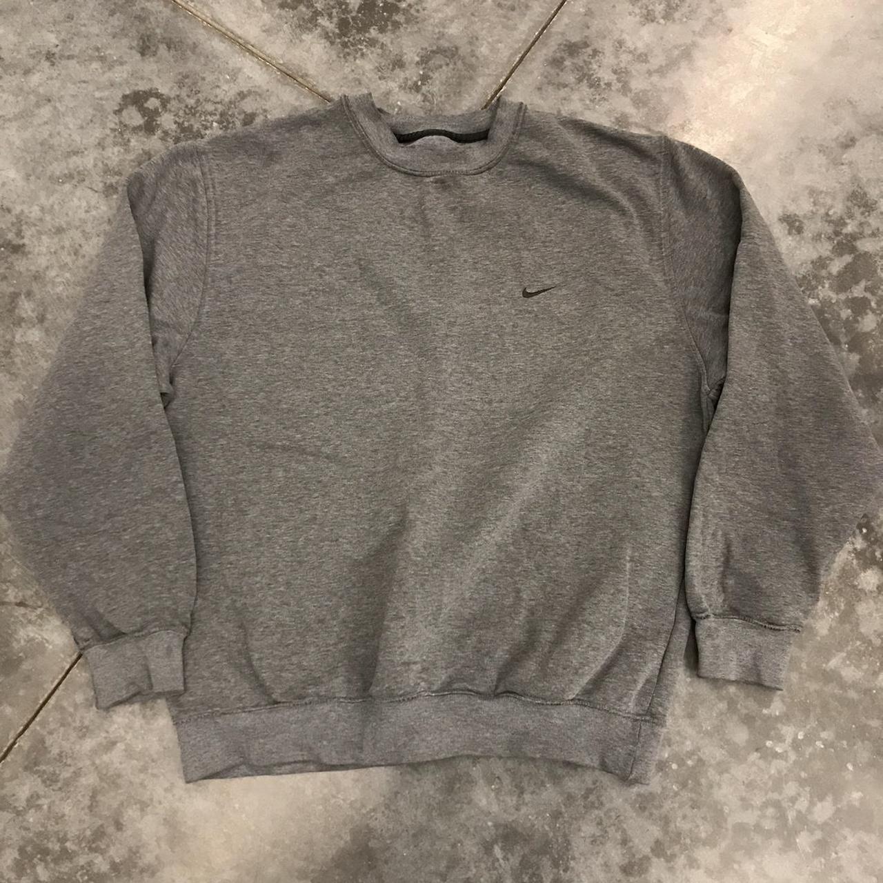 Vintage y2k Nike Essentials Crewneck Sweatshirt Mens... - Depop