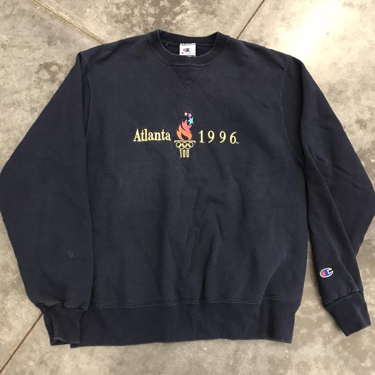 Vintage Champion 1996 Olympics Atlanta Crewneck... - Depop