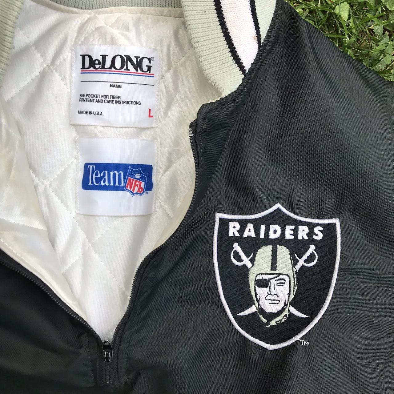 Vintage 80s NFL Los Angeles Raiders Starter Bomber Jacket - L