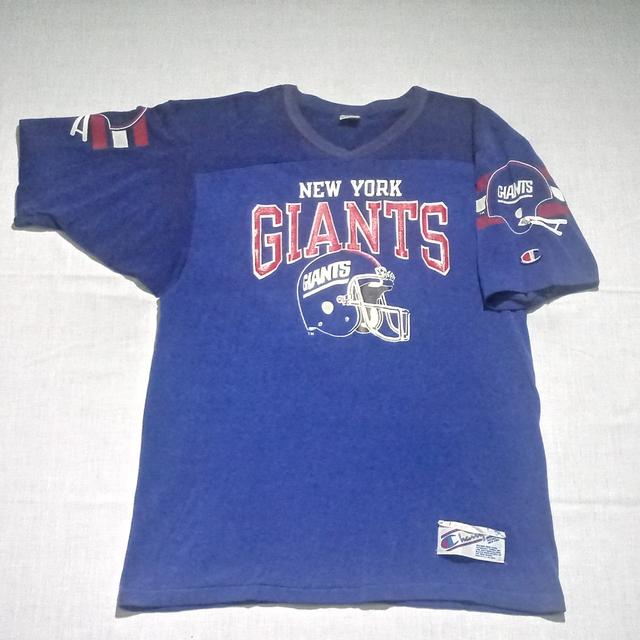 Vintage 80s/90s made in USA champion Giants - Depop