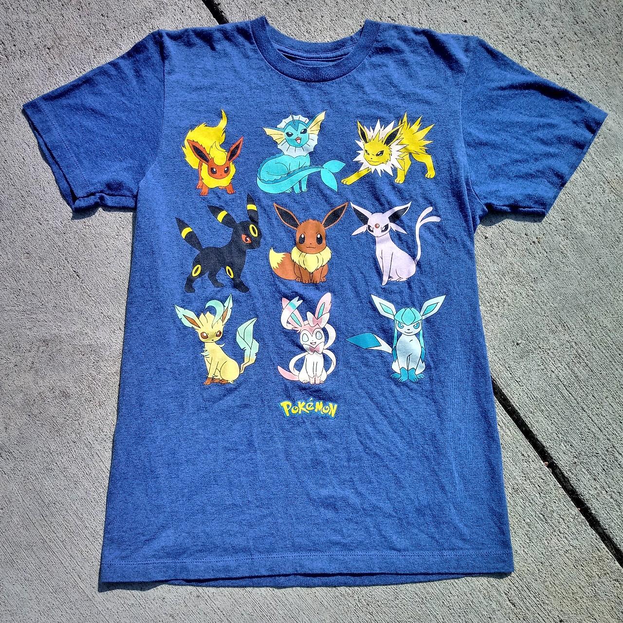 Pokemon Eevee evolutions shirt Only worn once! - Depop