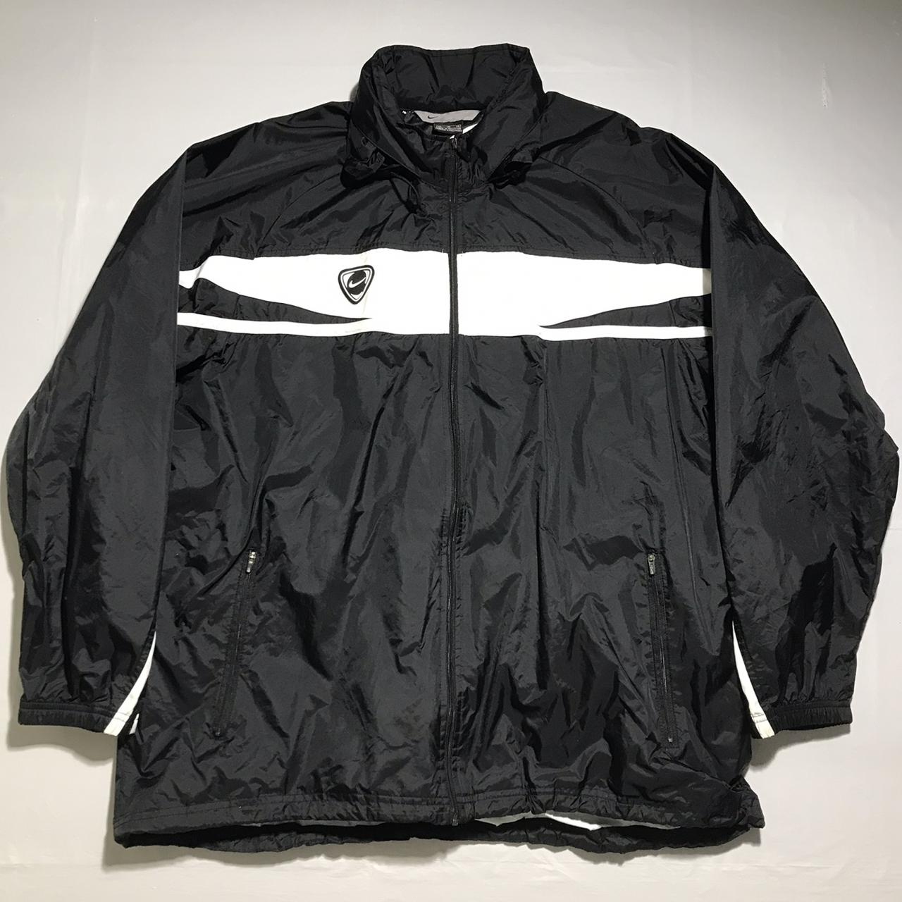 Vintage y2k Nike Windbreaker Jacket Mens XL swoosh... - Depop