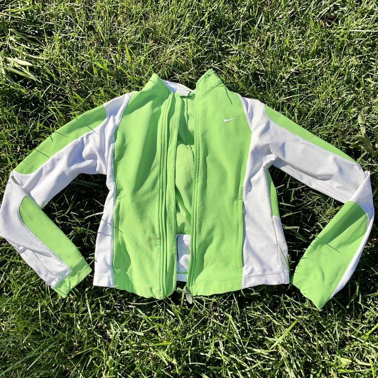 mens nike green jacket