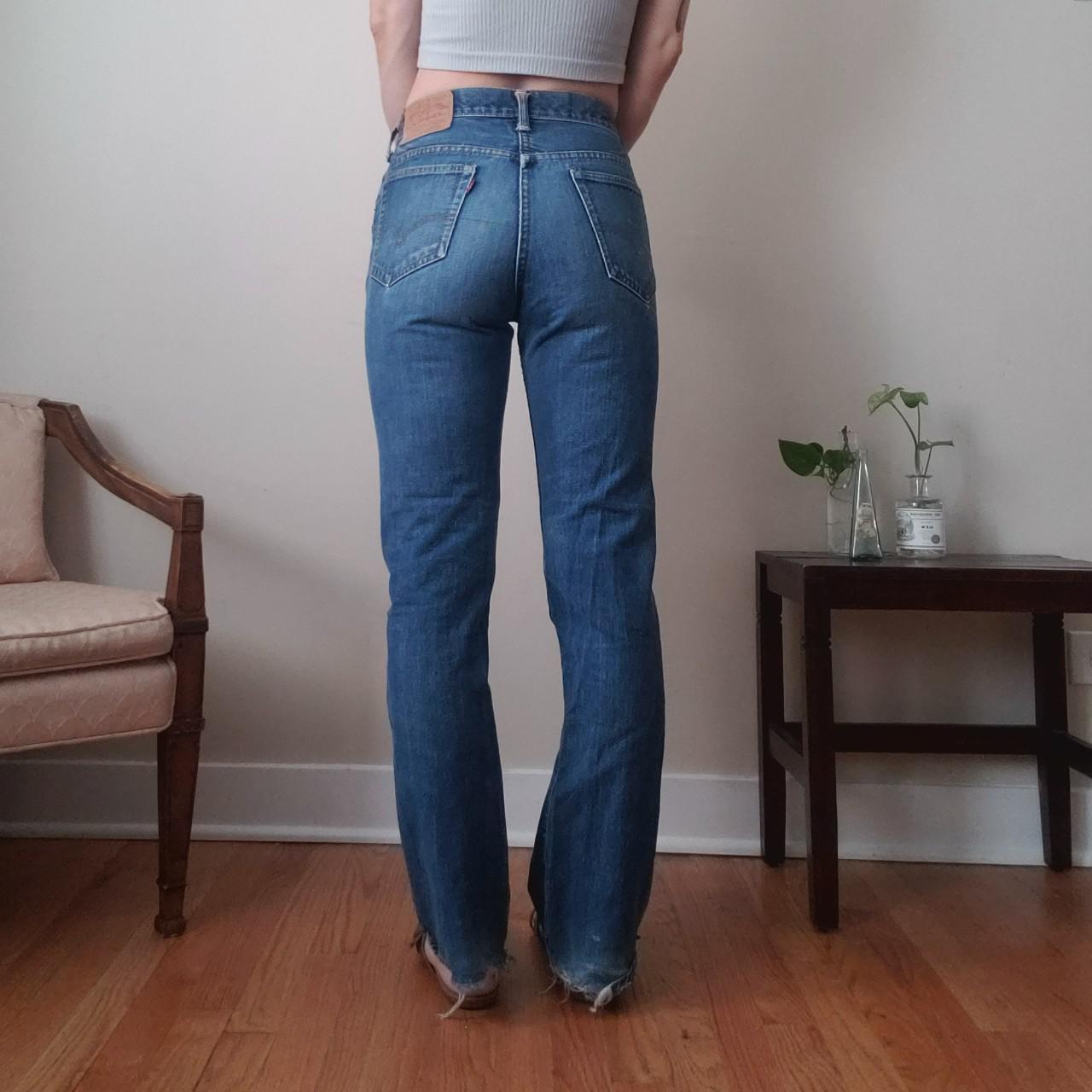 Vintage 517's C. 1969-1971 LEVIS red tab big E 517. - Depop