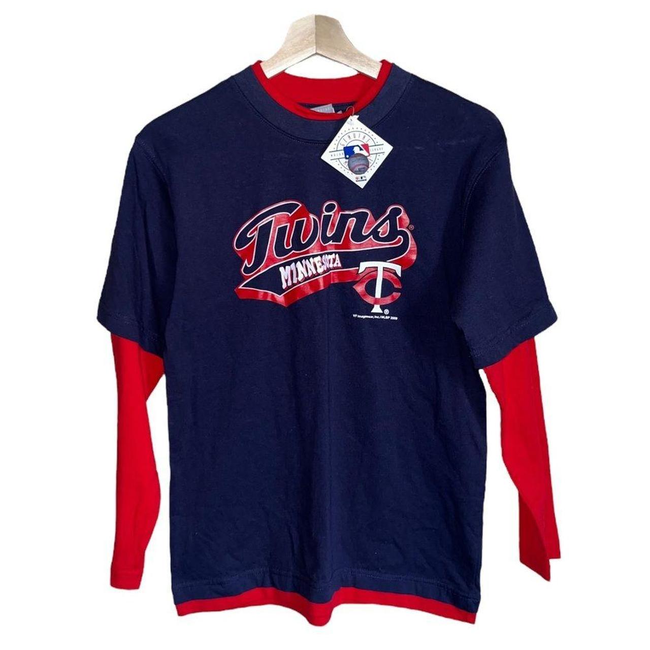 Red Minnesota Twins Baseball Jersey Brand - - Depop