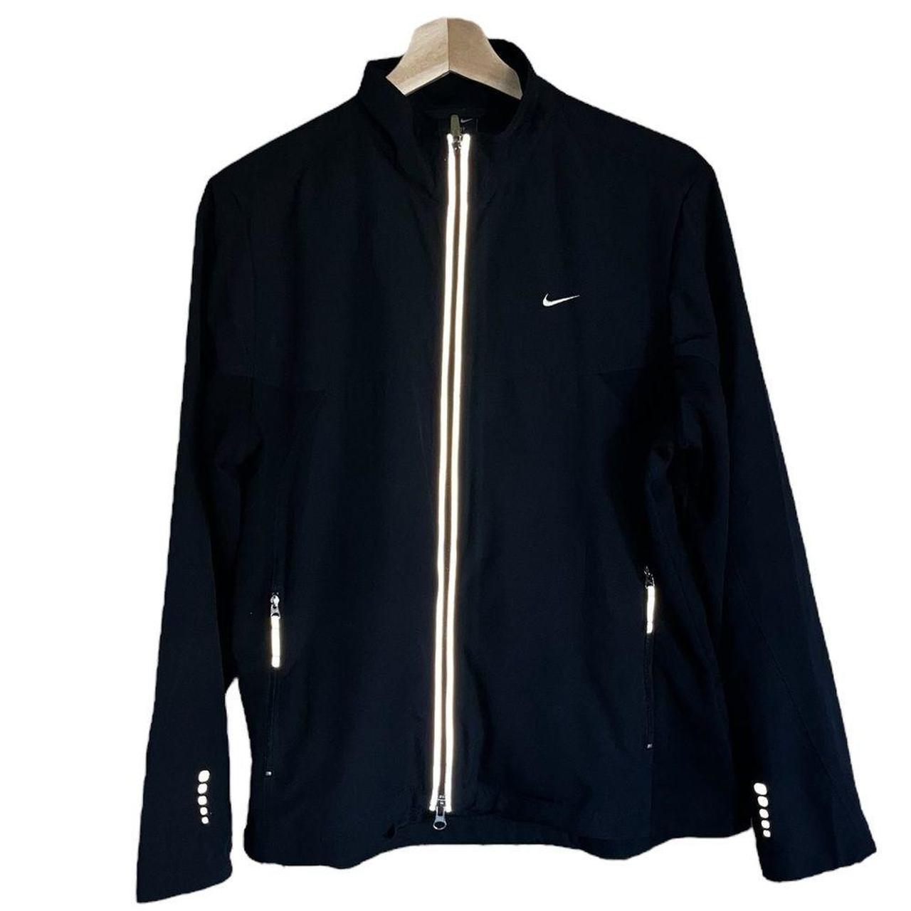 Nike Swoosh Dri-Fit Zip Up Jacket Size: Medium... - Depop