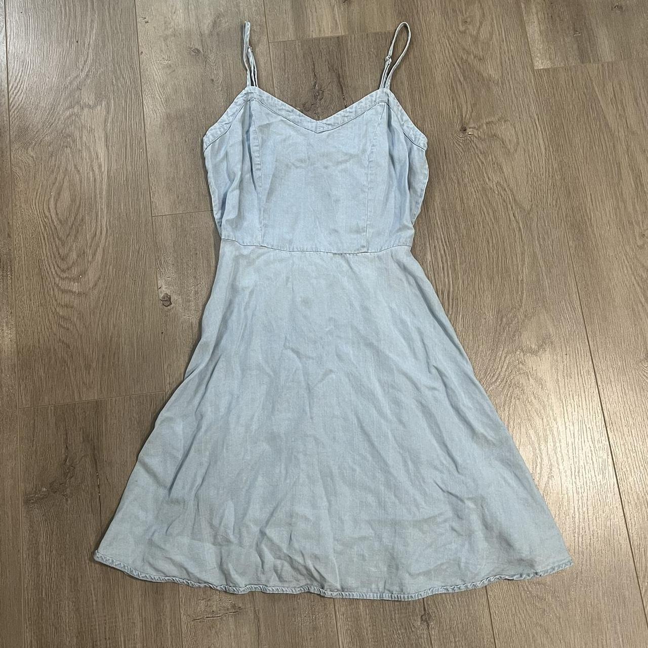 Cotton On Denim dress Perfect for the spring time,... Depop