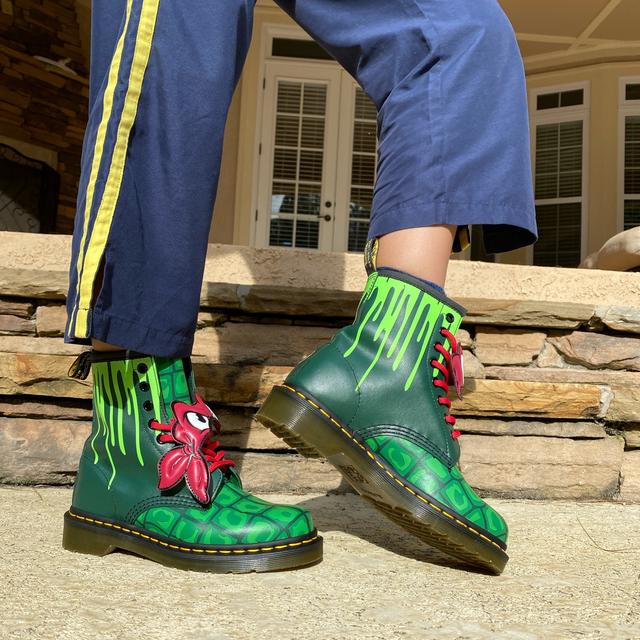 Dr. Martens teenage mutant ninja purchases turtles boots