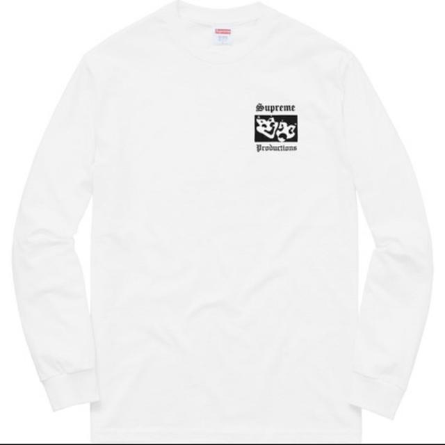 SS16 Supreme productions tee white long sleeve...