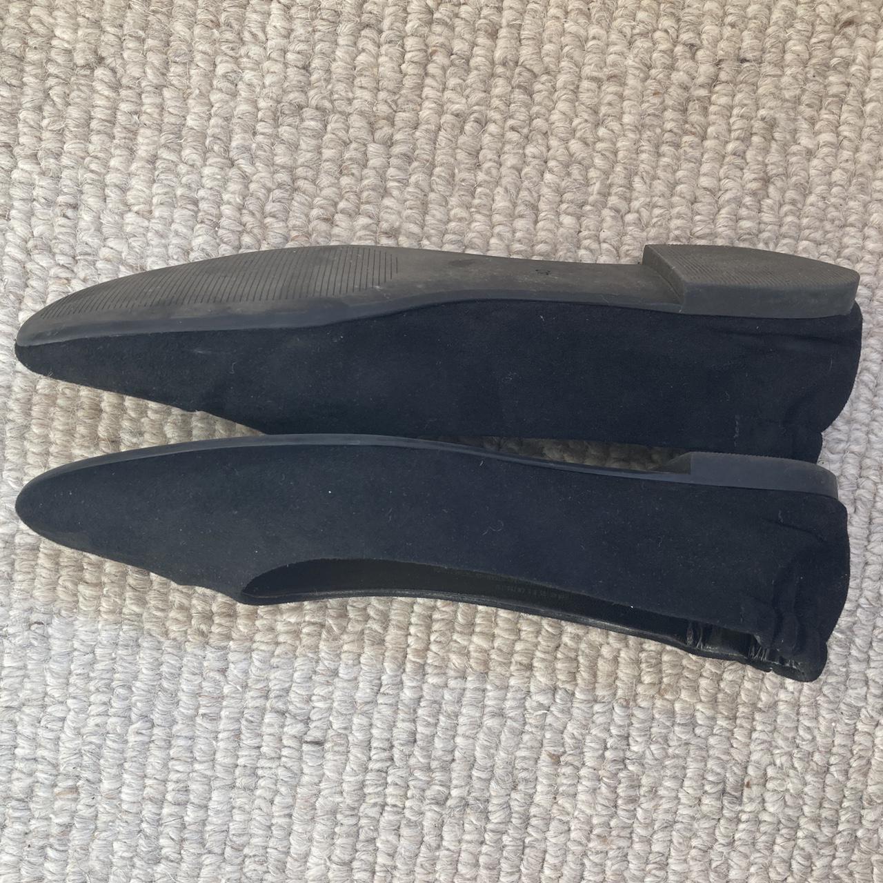 H&M Women's Black Balletshoes Depop