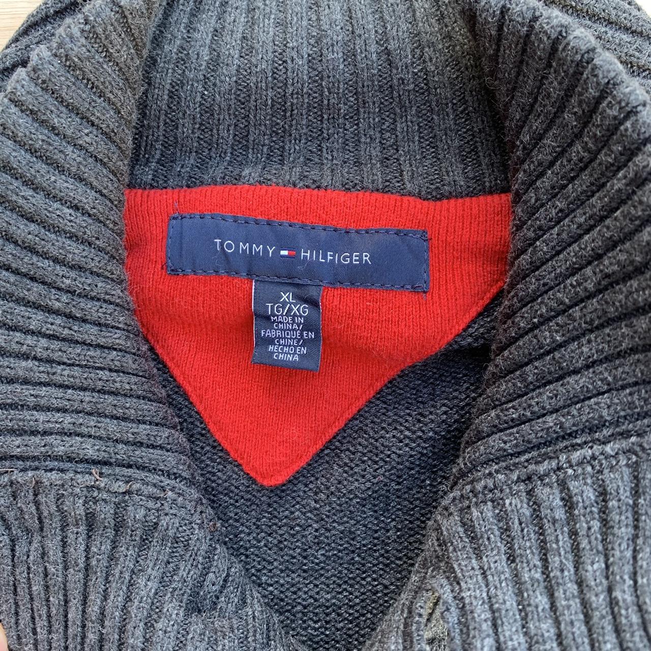 shawl collar sweater tommy hilfiger