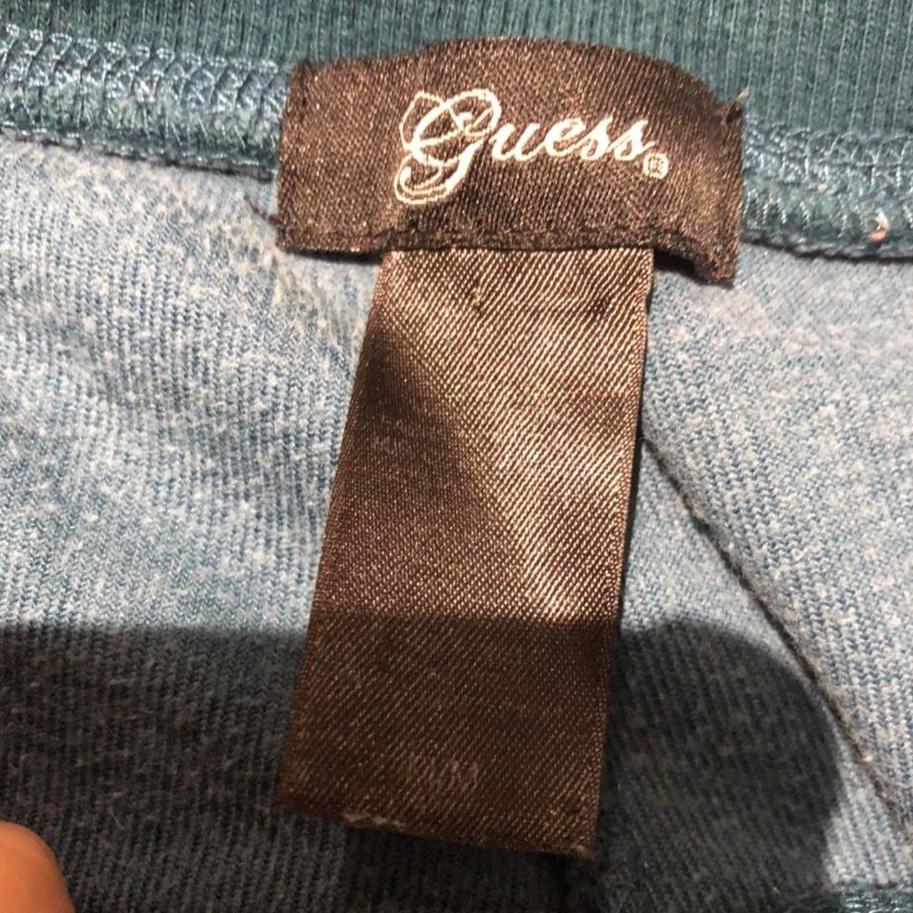the most y2k GUESS blue velour track pants. they are... - Depop
