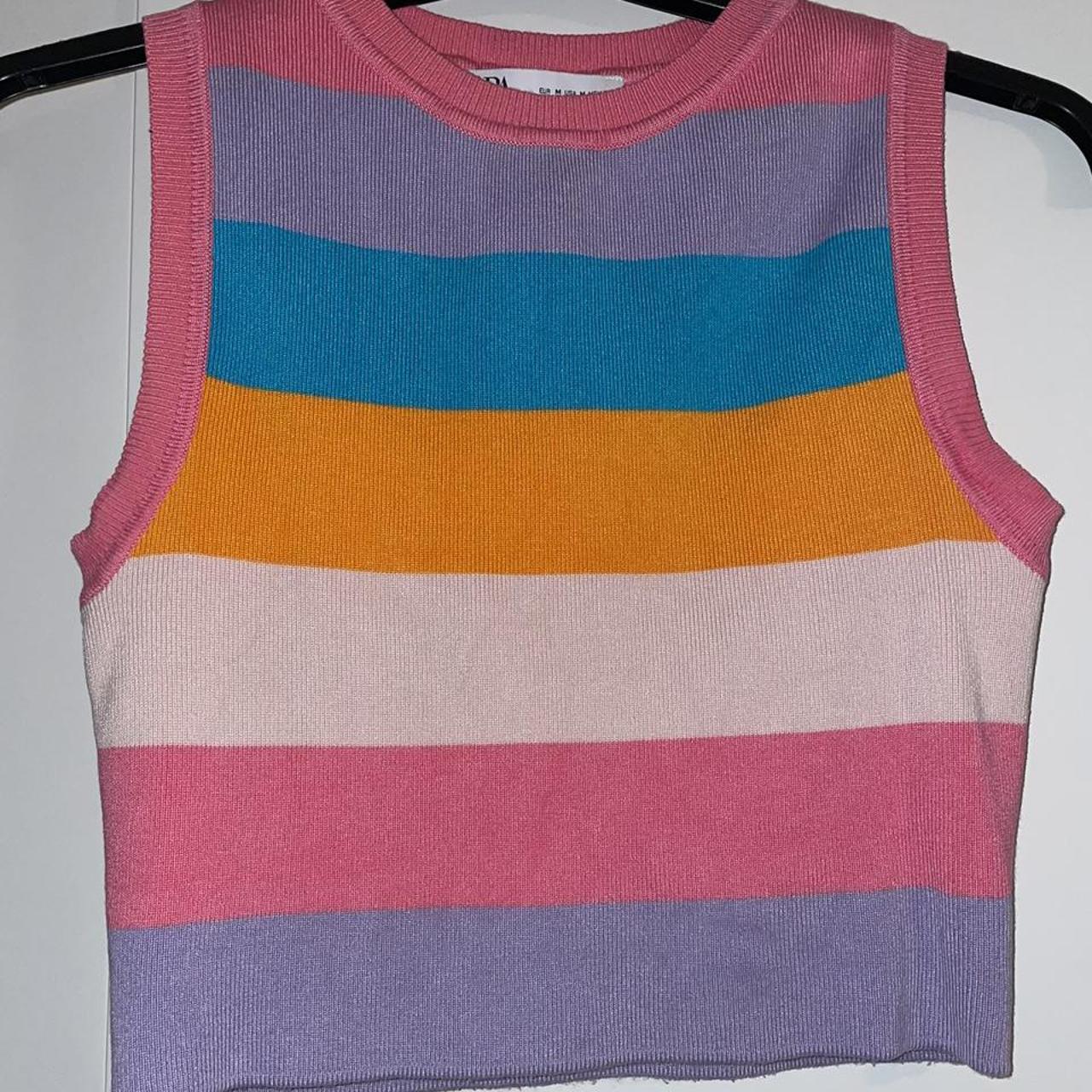 Zara top! Worn once, perfect condition! Size medium,... Depop