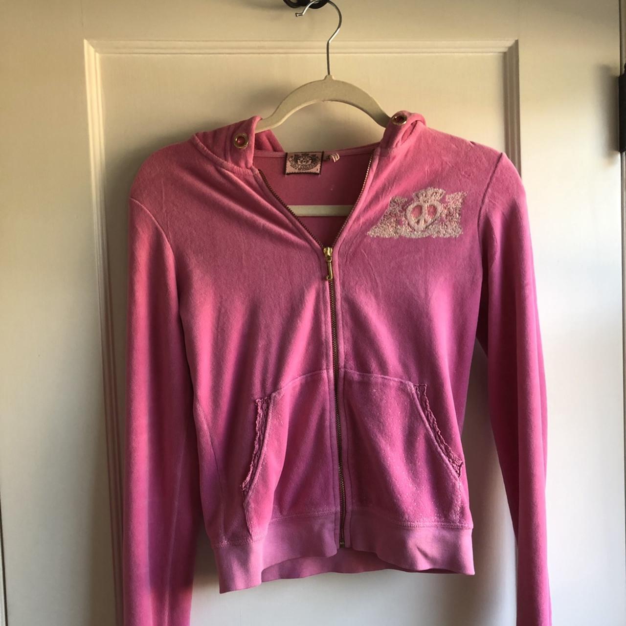 The cutest authentic Juicy Couture zip up jacket... - Depop