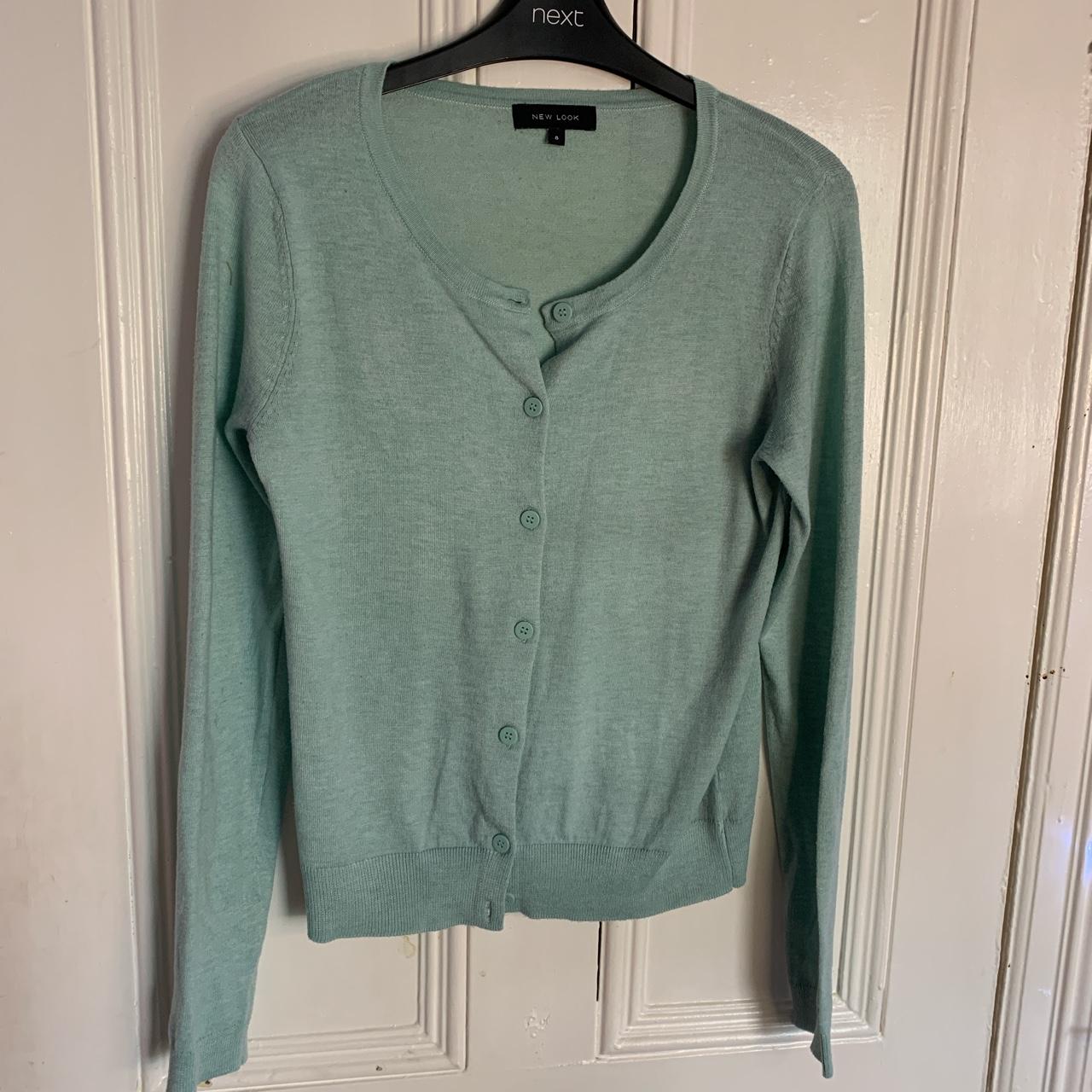 Mint green cardigan 🍬 never been worn but does have... - Depop