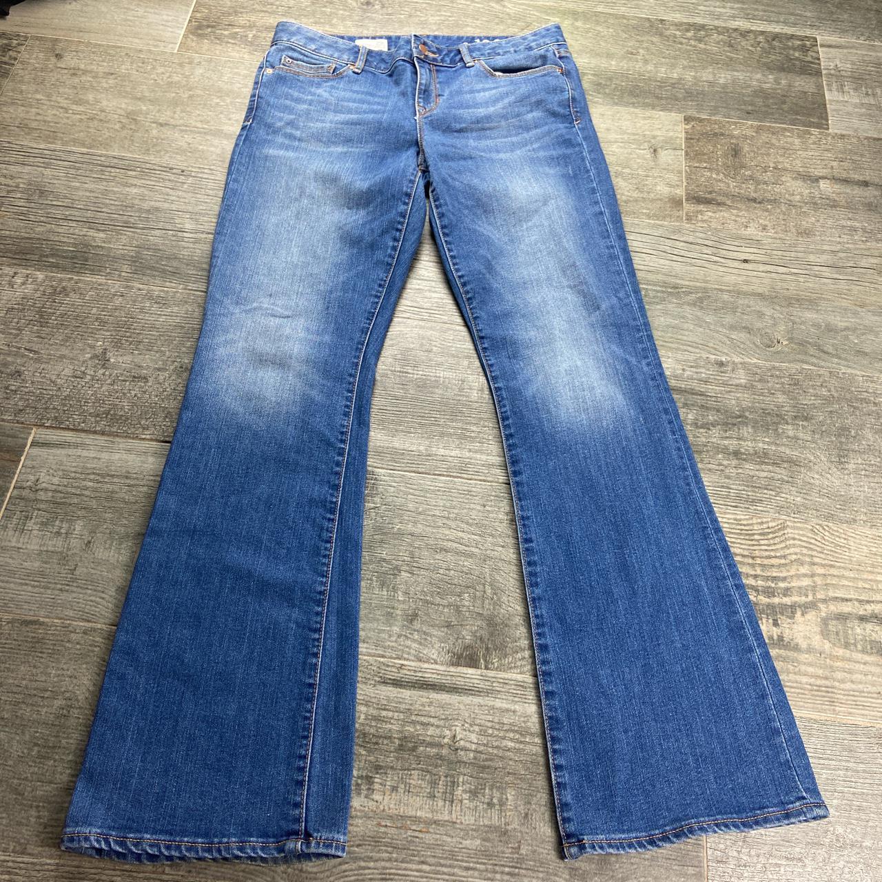 Vintage y2k low rise flare jeans by gap 1969 line.... - Depop