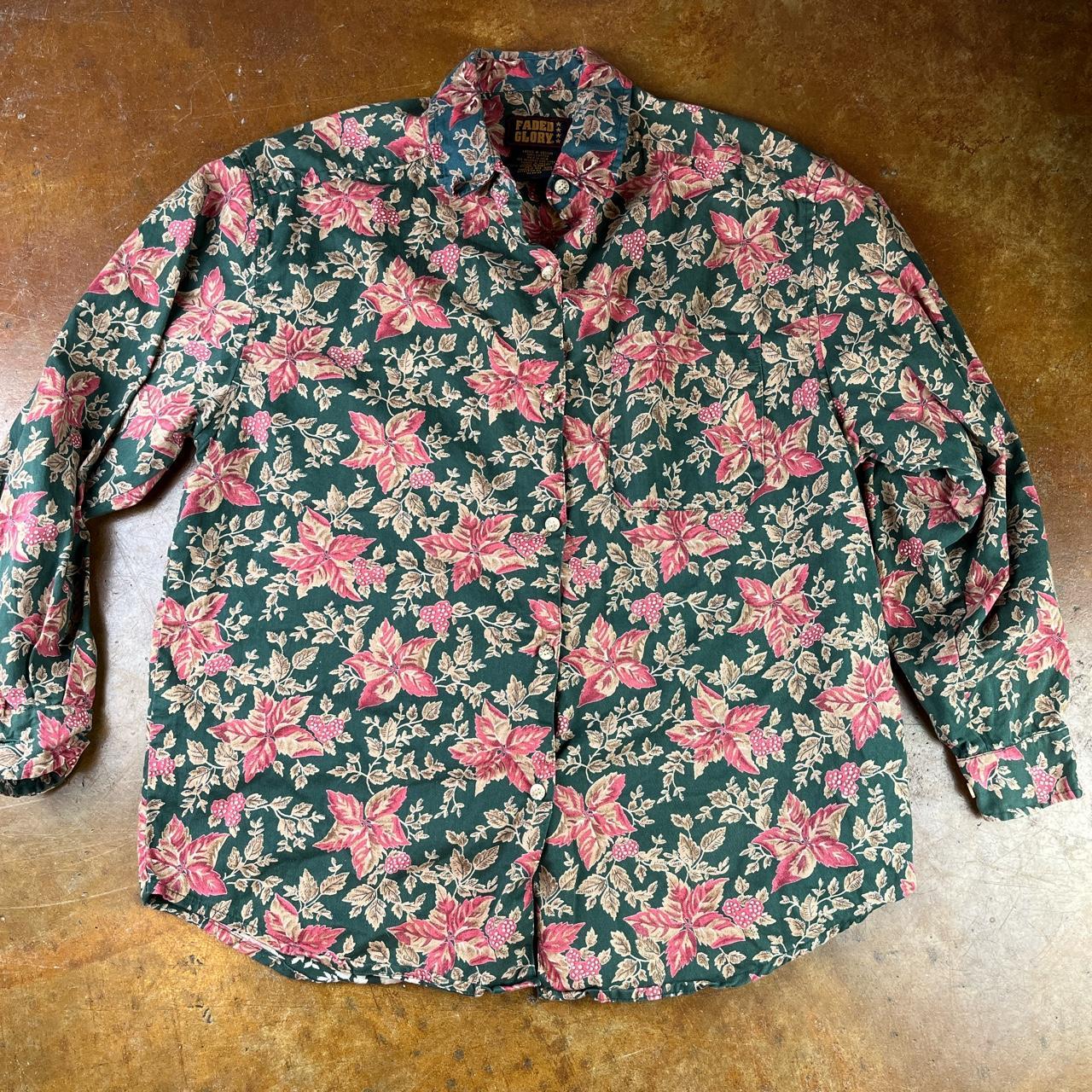 Faded Glory Women's multi Blouse | Depop