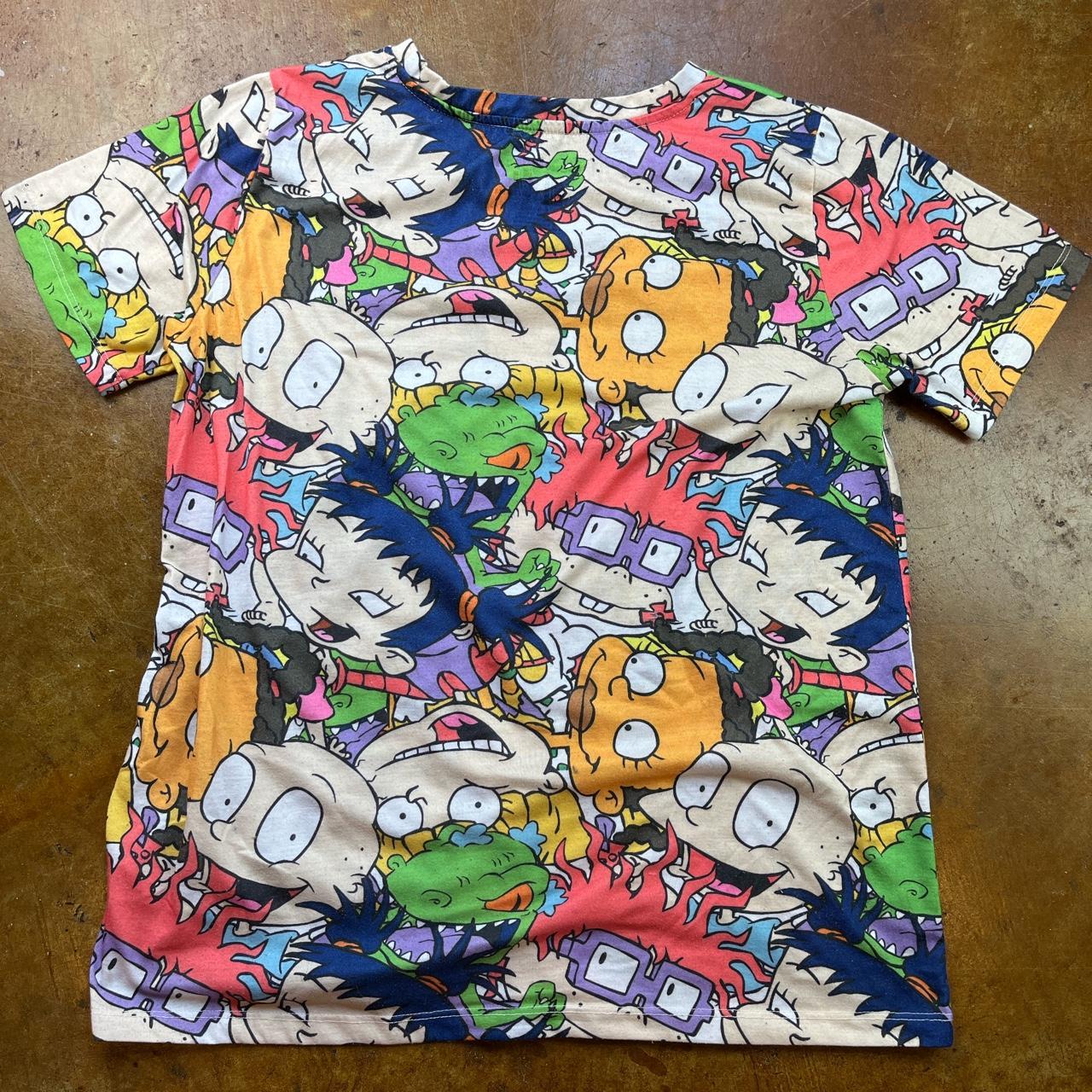 90s Rugrats nickelodeon cartoon graphic kidcore... - Depop