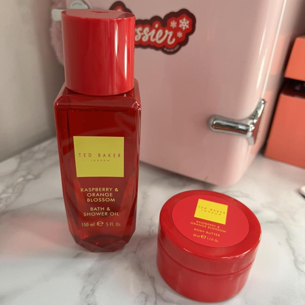 Ted Baker raspberry and orange blossom bath and... - Depop