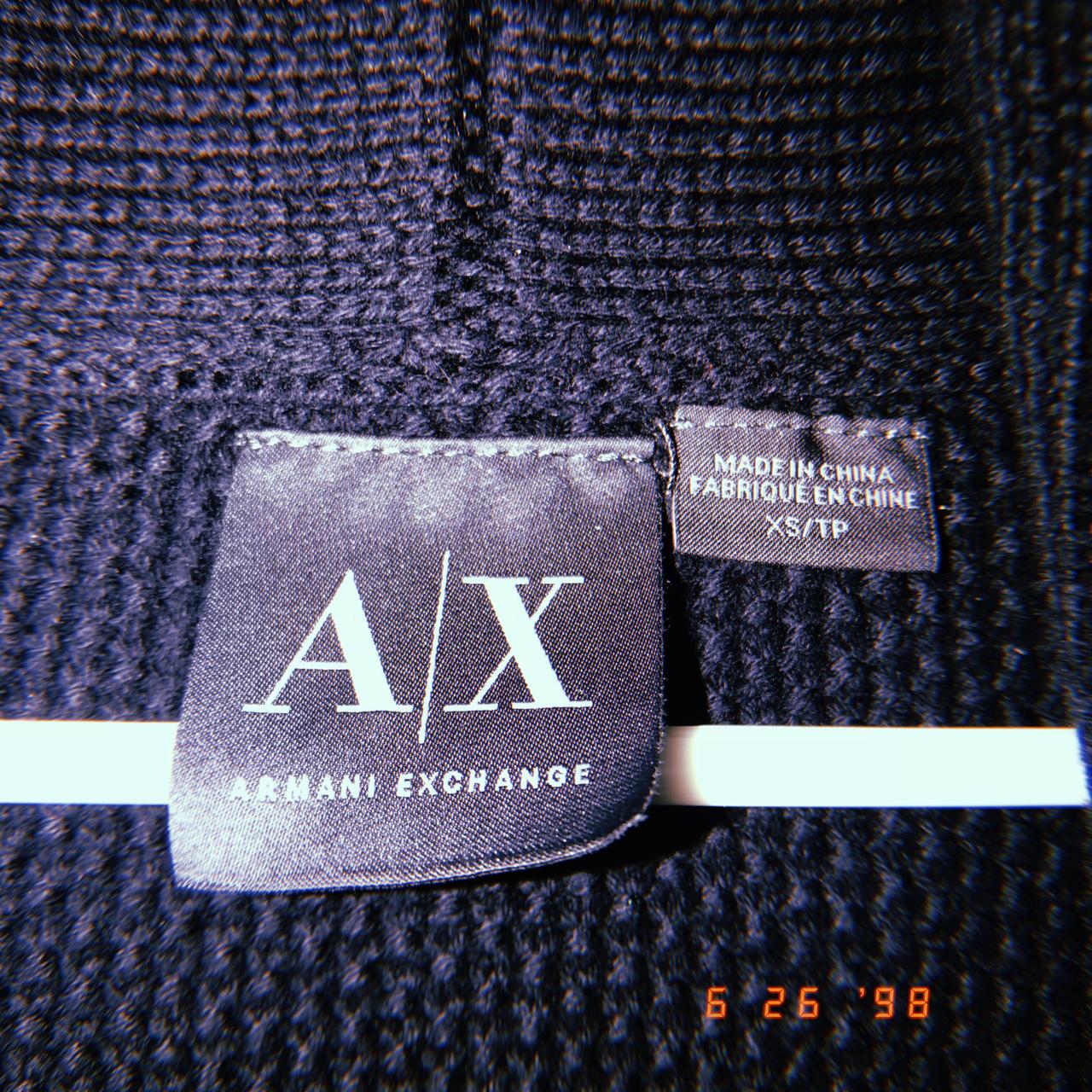 vintage armani exchange knit sweater! size xs. super... Depop