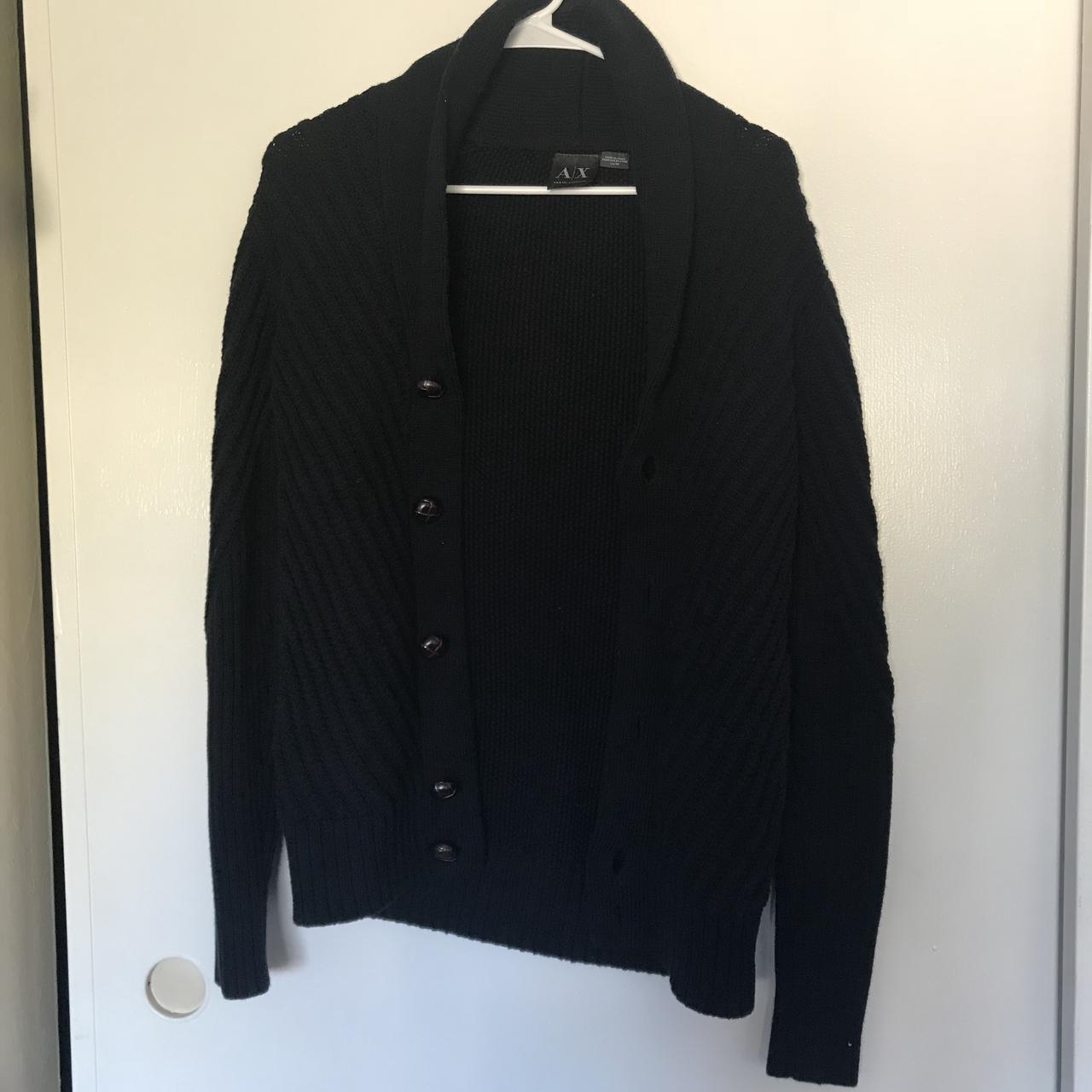 vintage armani exchange knit sweater! size xs. super... Depop