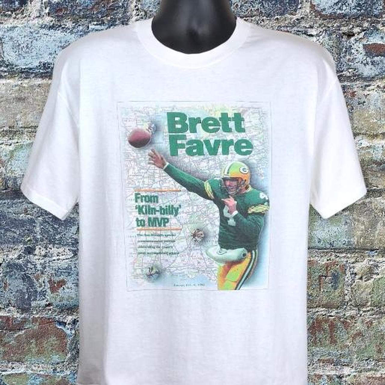 Brett Favre Shirt Green Bay Packers Shirt Football T Shirt 90s Nfl