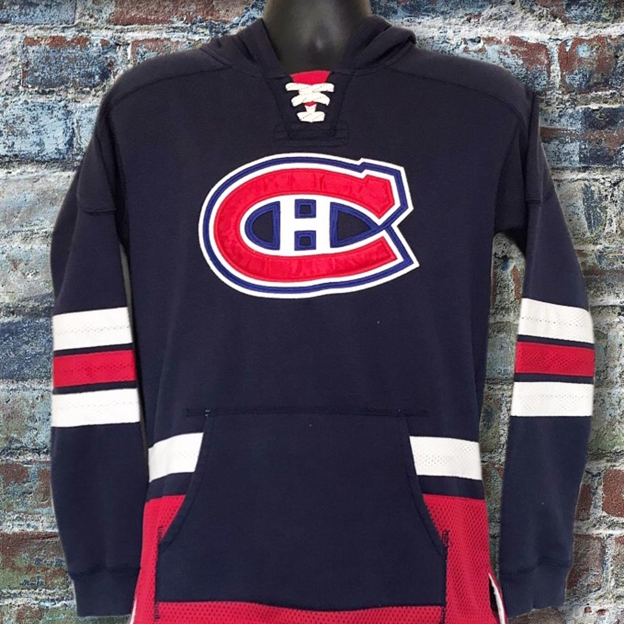 Vintage Hockey Jersey Montreal Canadians Size - Depop