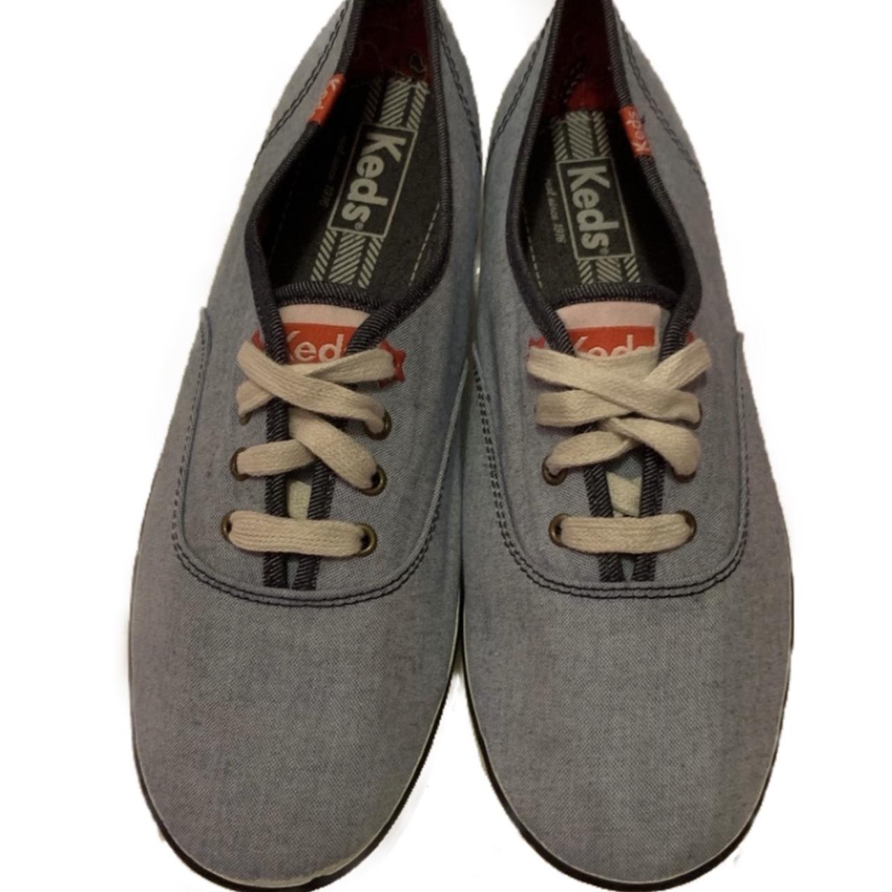 light blue keds