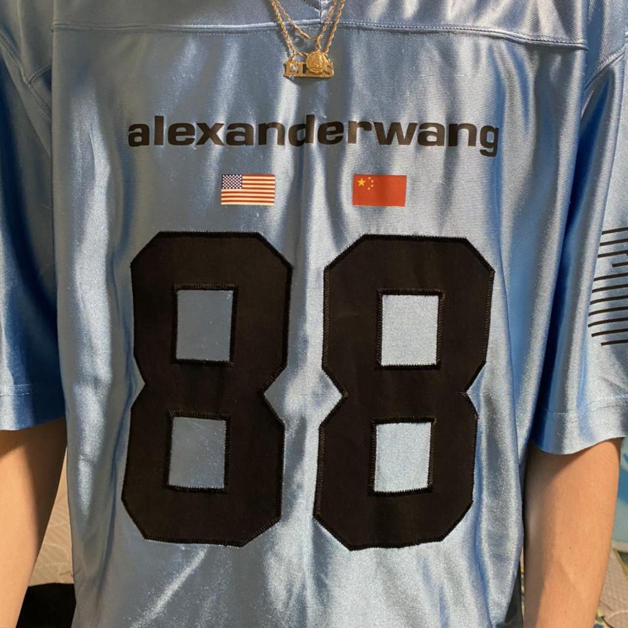 Alexander Wang Men's Blue T-shirt (3)