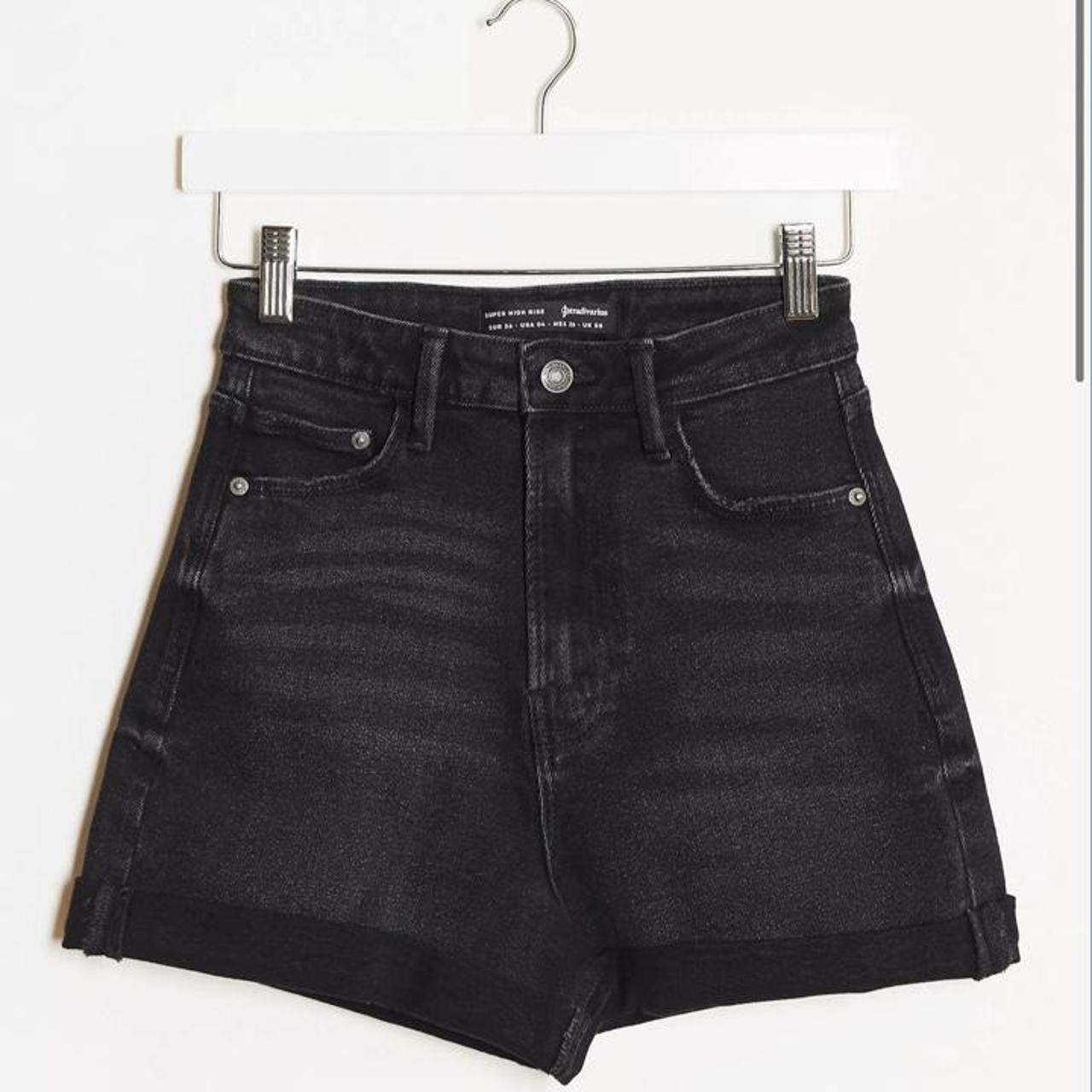 Short mom slim discount stradivarius