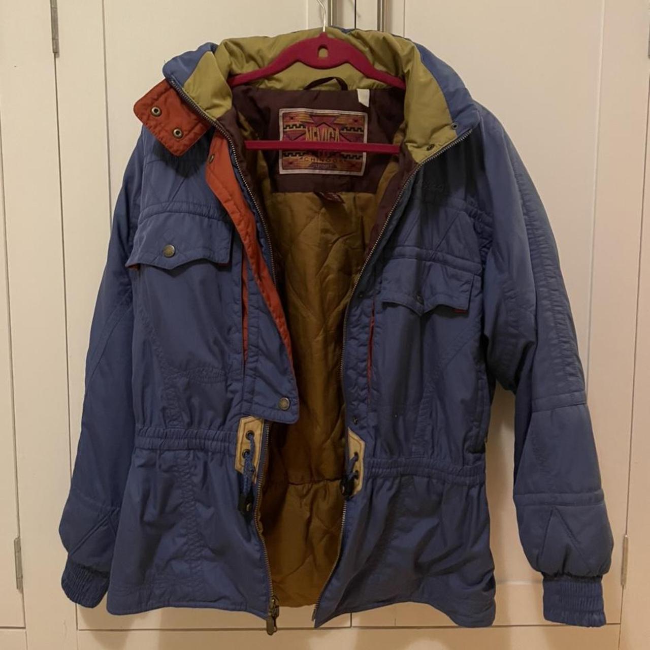 Vintage Nevika ski jacket from the early 90’s! Fits... - Depop