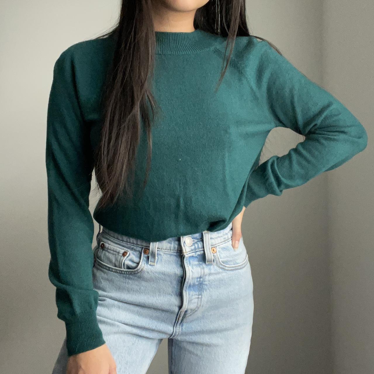 Emerald green jumper outlet womens