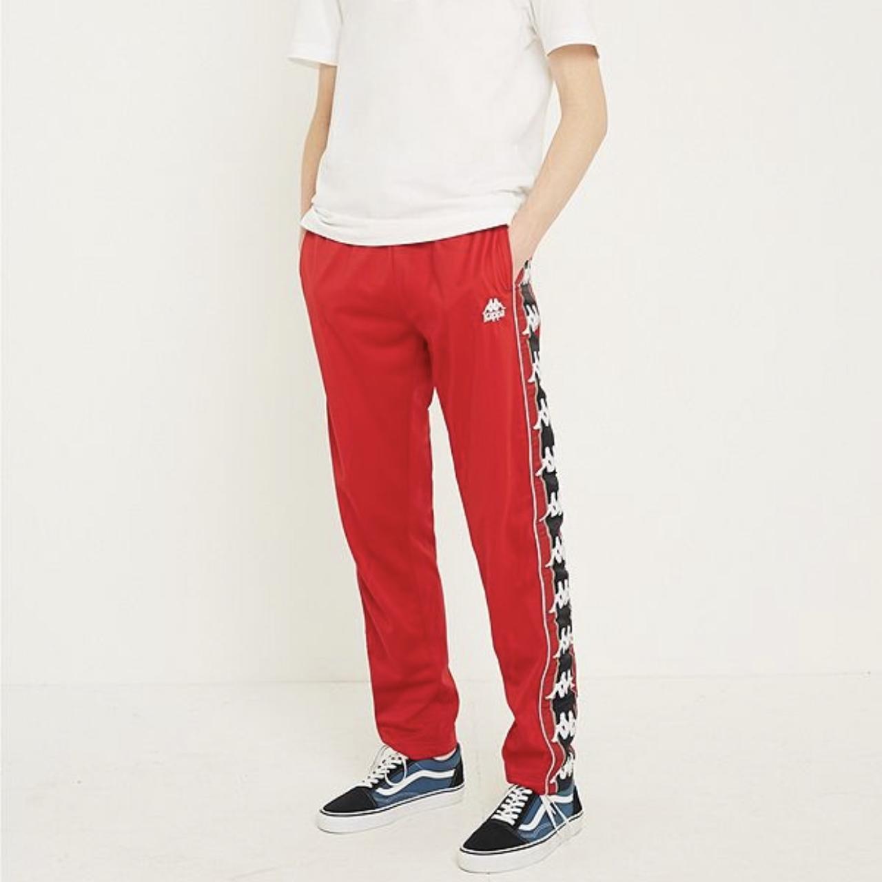 Kappa 222 Banda Astoria Slim Pant Red | Kappa clothing, Mens pants, Pants  design